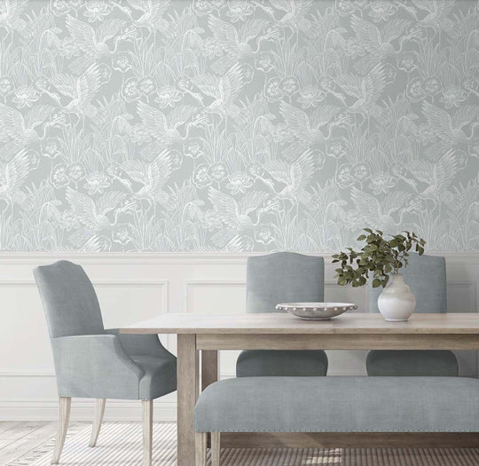 Metallic Grasscloth Wallpaper Linen  Threshold  Target