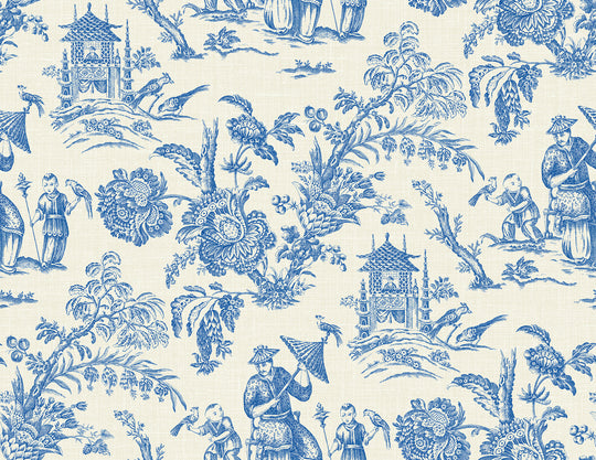 How to Easily Add French Country Charm and Character with Toile Wallpaper   Peacock Ridge Farm