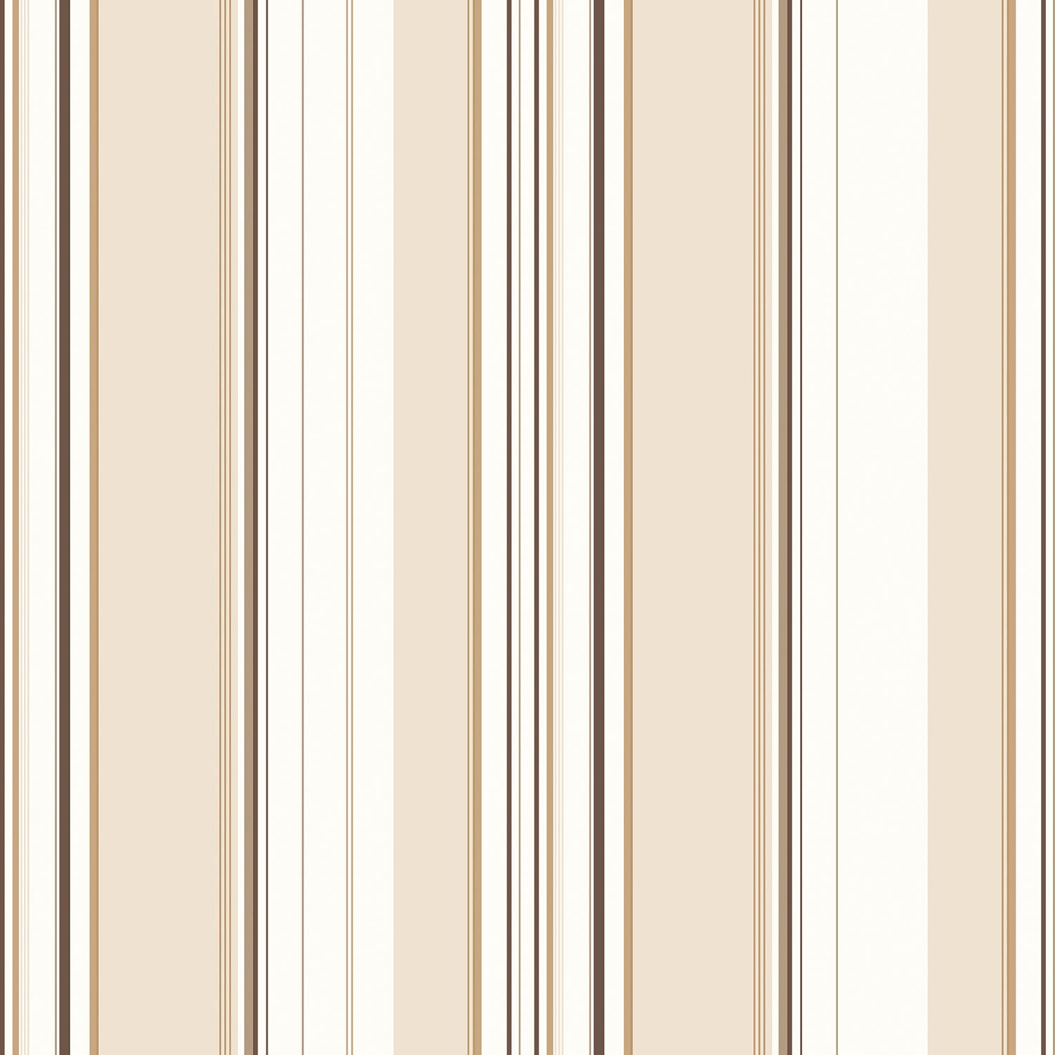 Abstract Stripes Cream/Brown Wallpaper from the Kitchen Recipes Collection