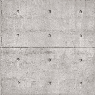 Shop Concrete Blocks Grey Wallpaper from the Grunge Collection | Burke ...