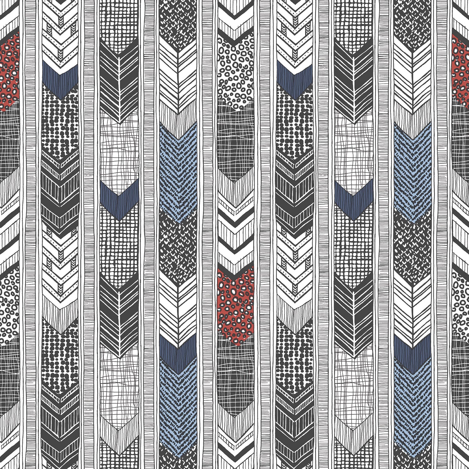 Arrows Multi Wallpaper from the Global Fusion Collection