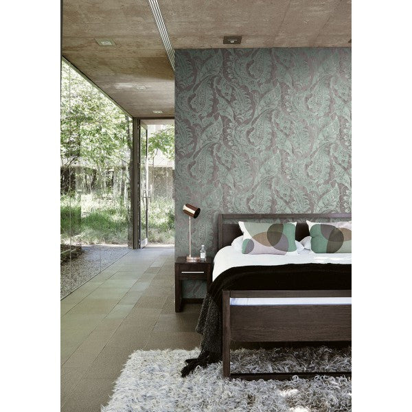 Glisten Wallpaper In Dark Grey And Neutrals By Seabrook