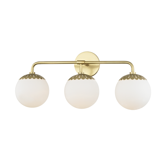 Thomas OBrien 23-Inch Beckham Modern Burnished Brass Chandelier by Visual  Comfort Studio at Destination Lighting