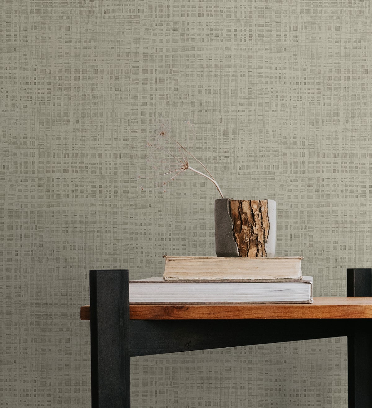 Ami Taupe Wallpaper from the Japandi Style Collection