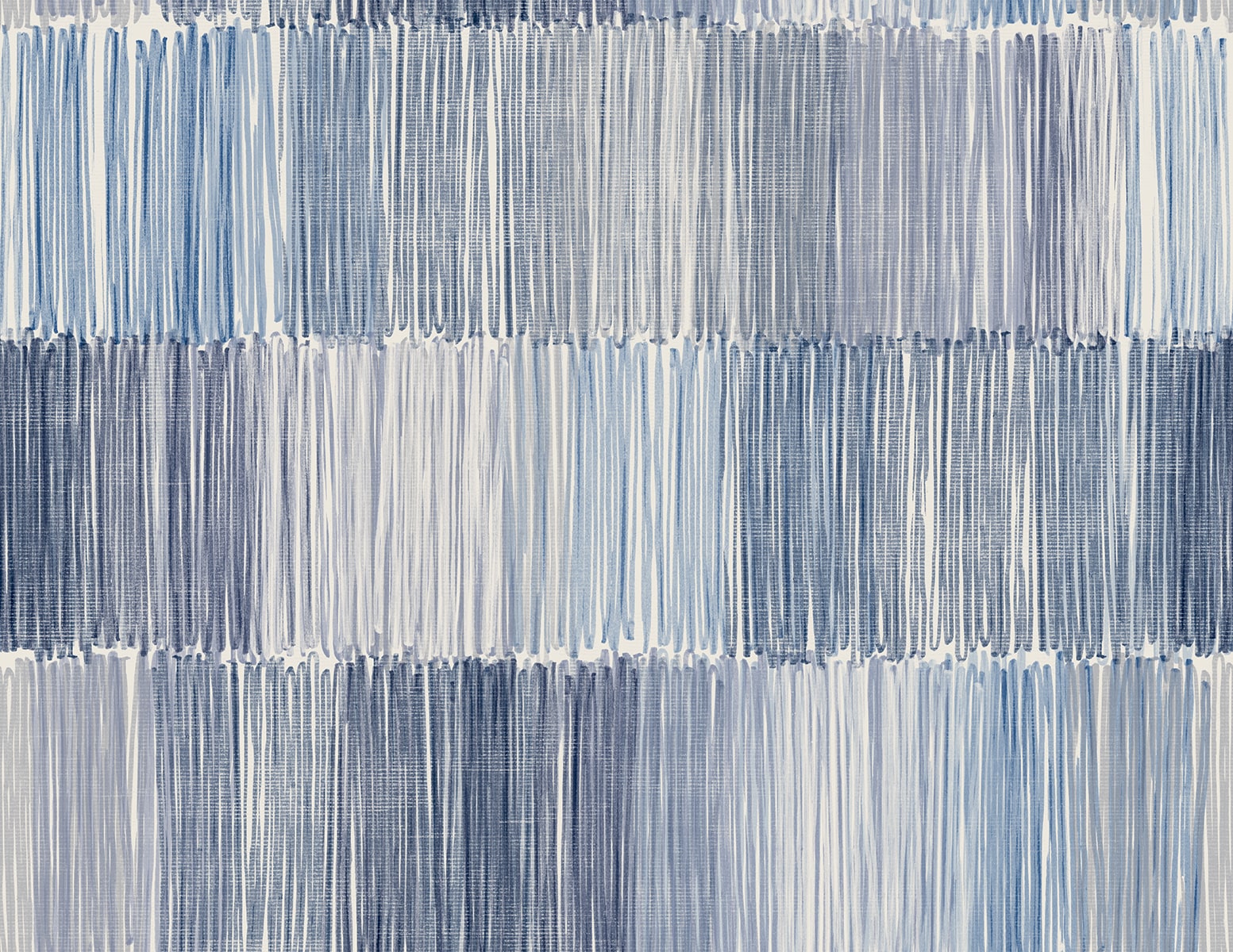 Arielle Abstract Stripe Wallpaper in Oceanic