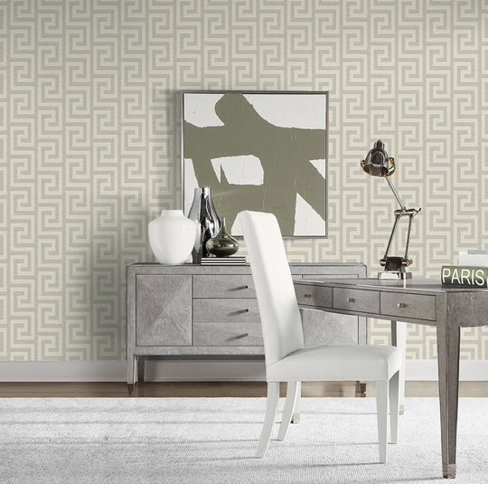 Debona Harrow Wood Weave Grey Wallpaper  6739