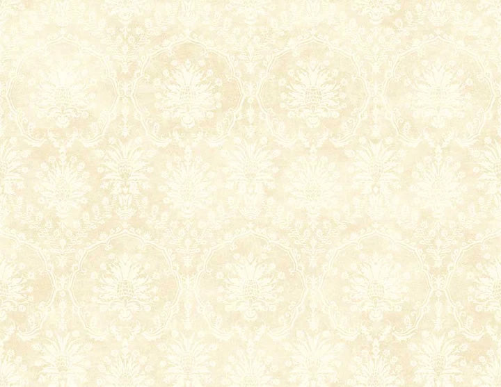 Atwells Cream/Gold Wallpaper from the Providence Collection