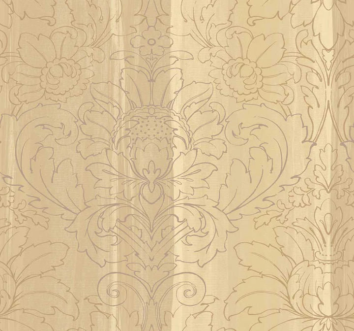 Angel Burgundy/Gold Wallpaper from the Providence Collection