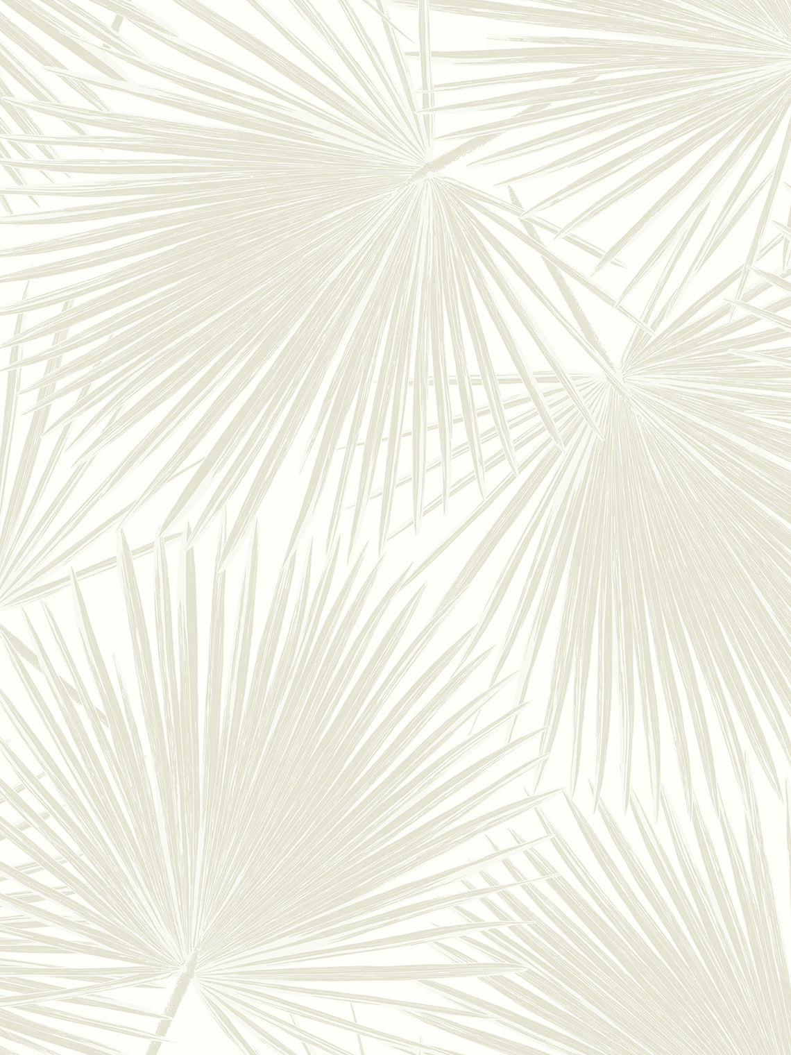 Aruba Palm Peel-and-Stick Wallpaper in Sea Salt