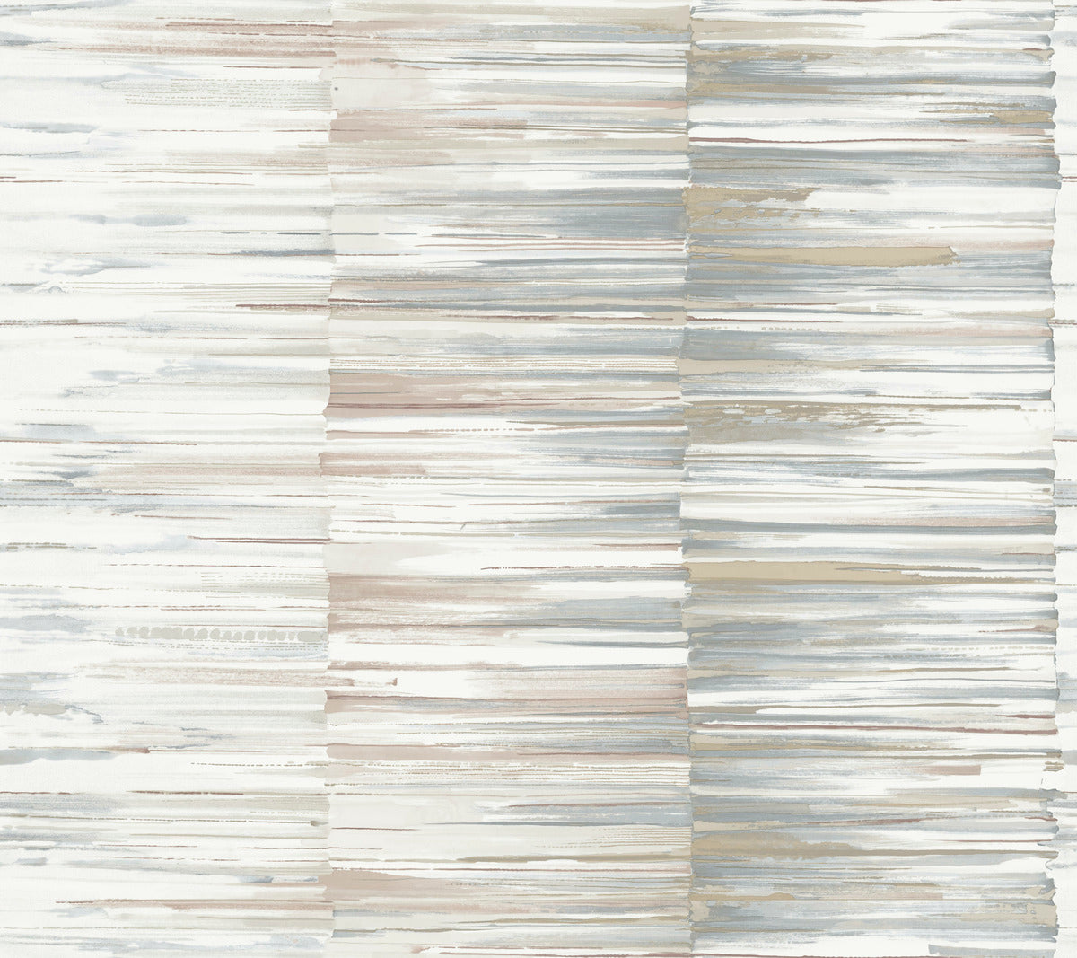 Artist's Palette Wallpaper in Cream/Rust from the Modern Nature 2nd Edition