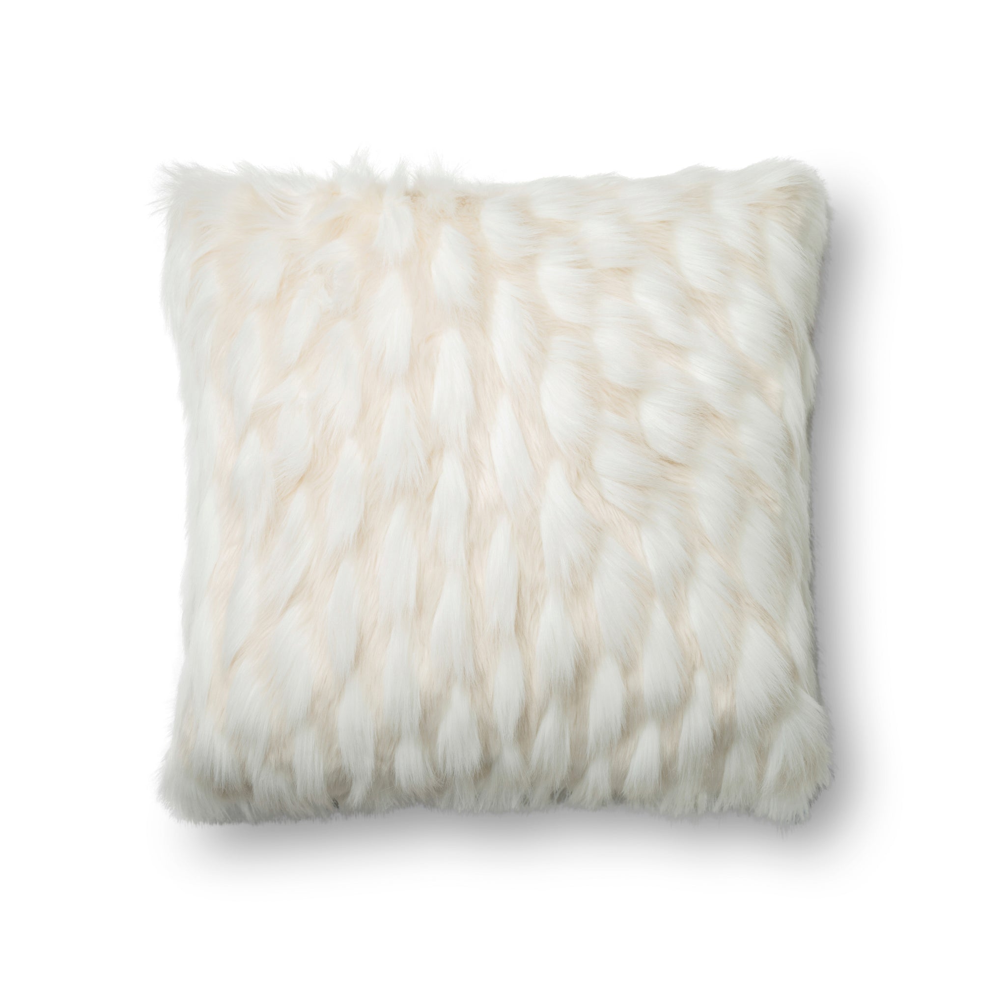 faux sheepskin pillow