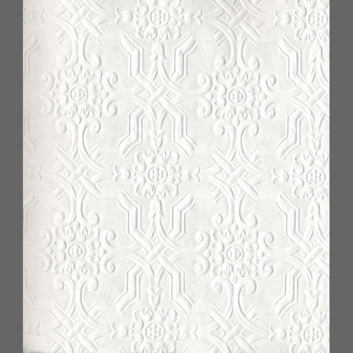 Anaglypta Original Berkeley Embossed Paintable Wallpaper by Burke Decor