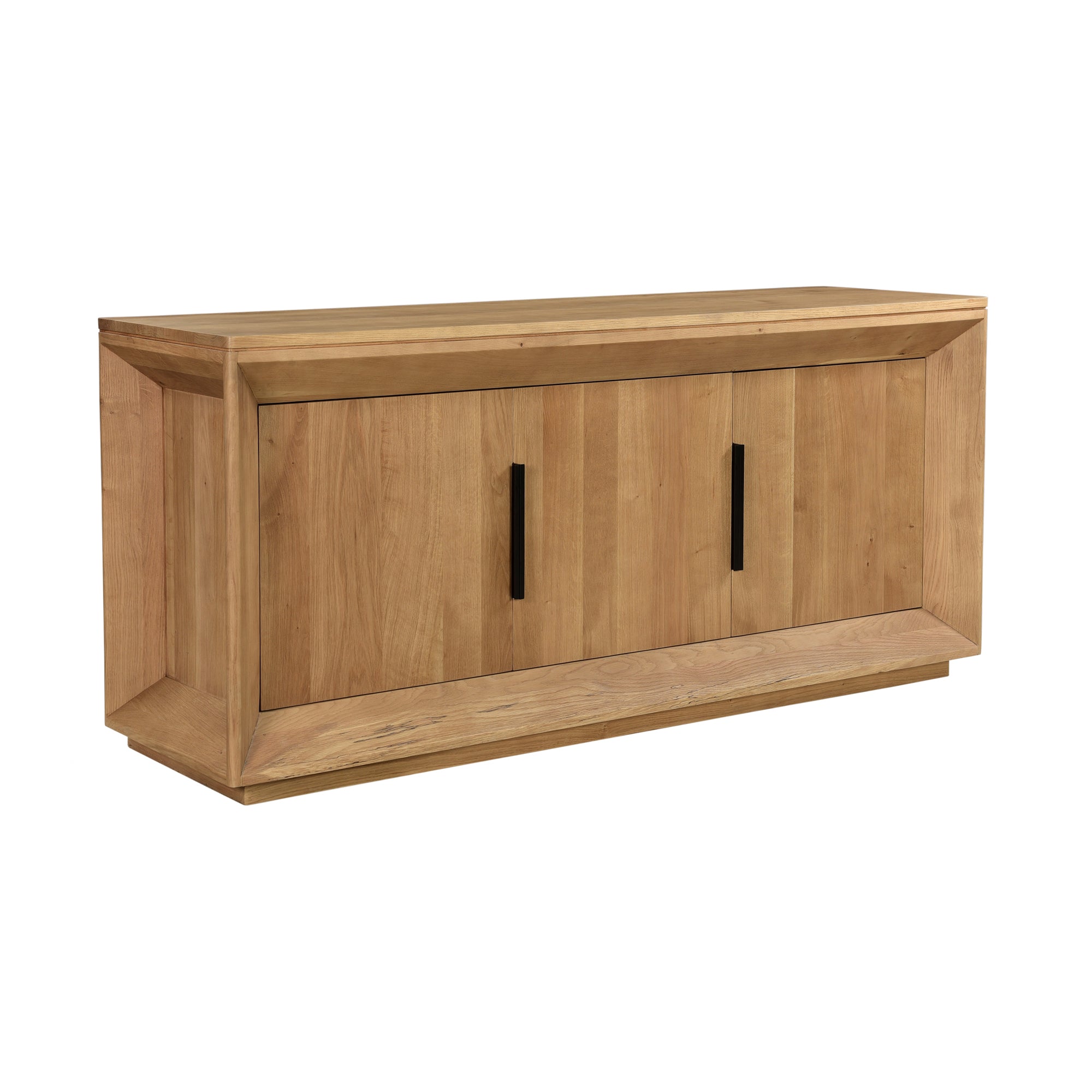 Angle Oak Large Sideboard