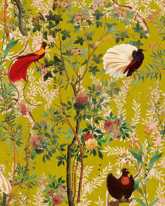 The Cantonese Garden Wallpaper by MINDTHEGAP