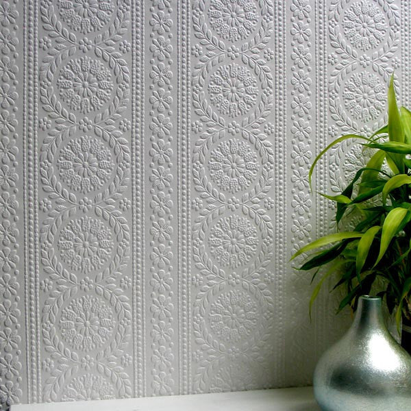 Sample Townsend Paintable Anaglypta Wallpaper Design By Brewster Home Burke Decor