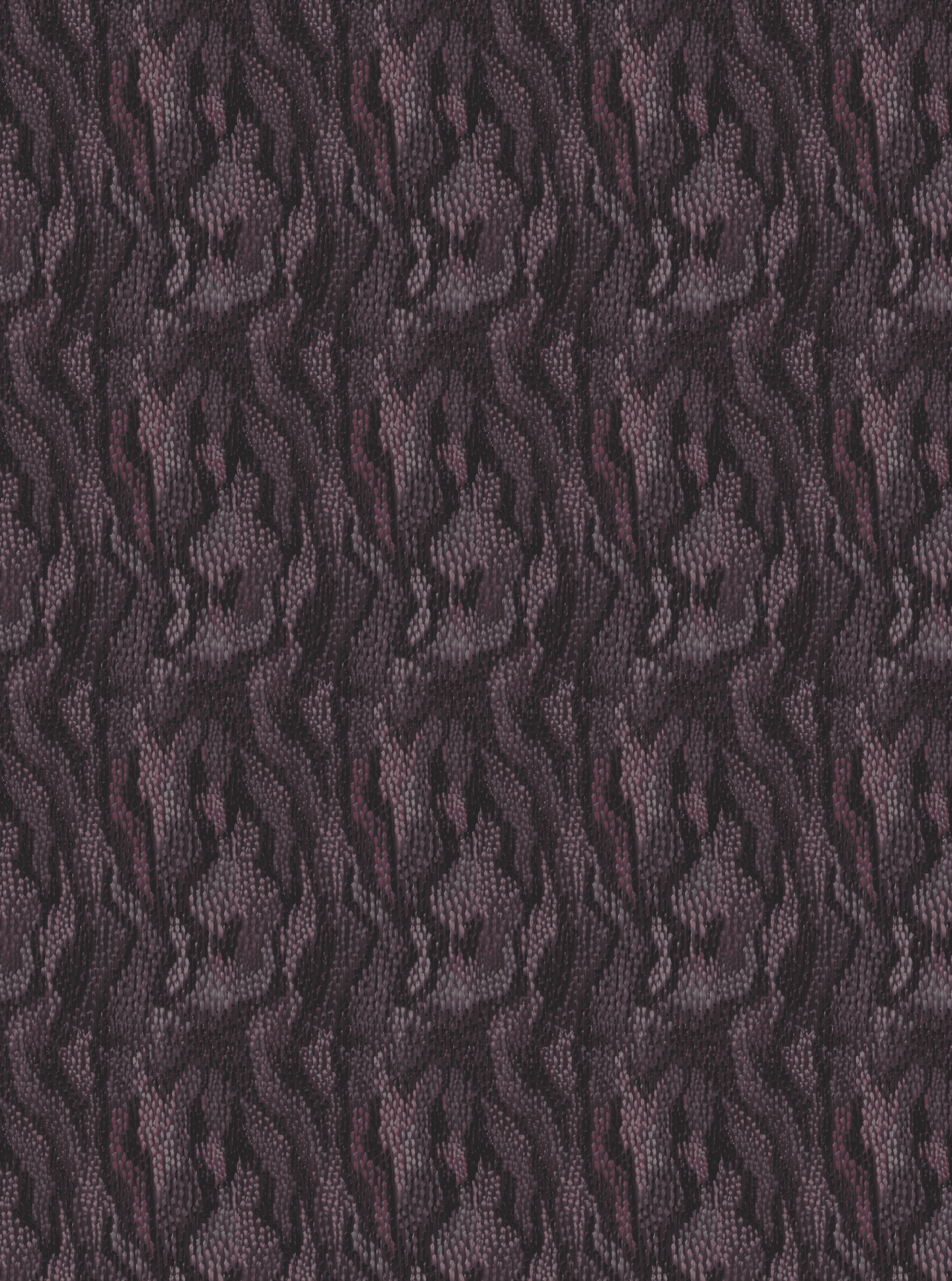 Alex Wallpaper in Plum Wine