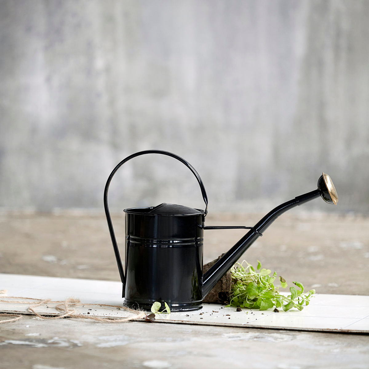 Watering Can in Various Colors by House Doctor - metal outdoor furniture and decor