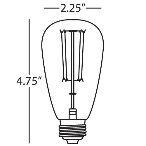 40W Historical Bulbs - Set of 12