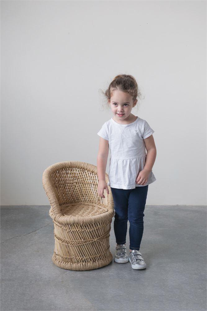 bamboo chair for kids