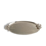 CARMEL CERAMICA OLIVEIRA STAINLESS STEEL OVAL TRAY