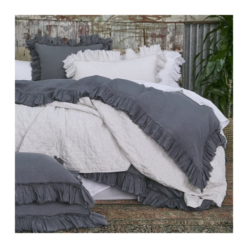 matteo tat linen duvet