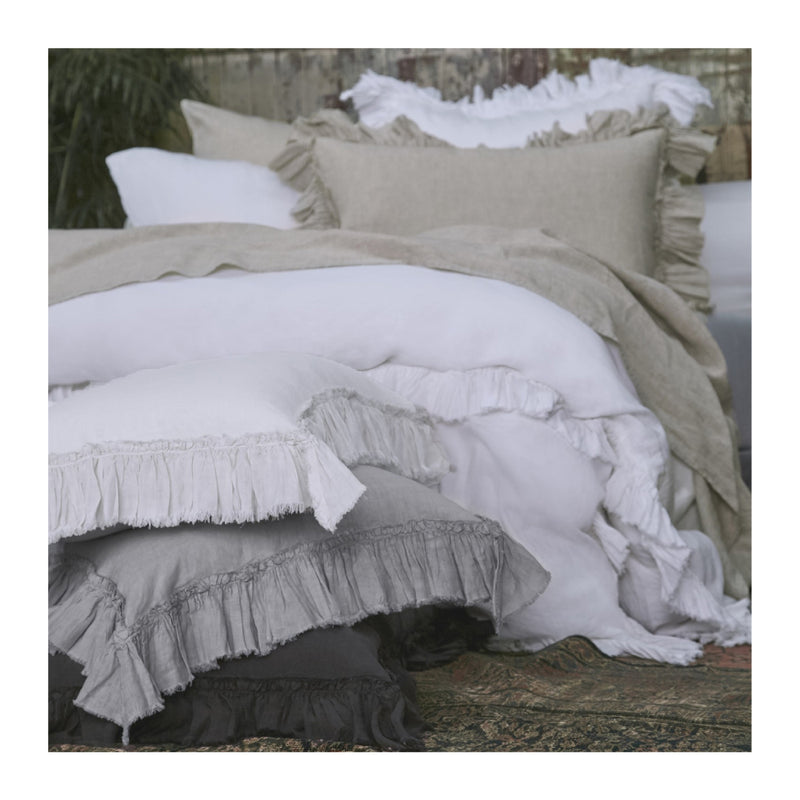 matteo tat linen duvet