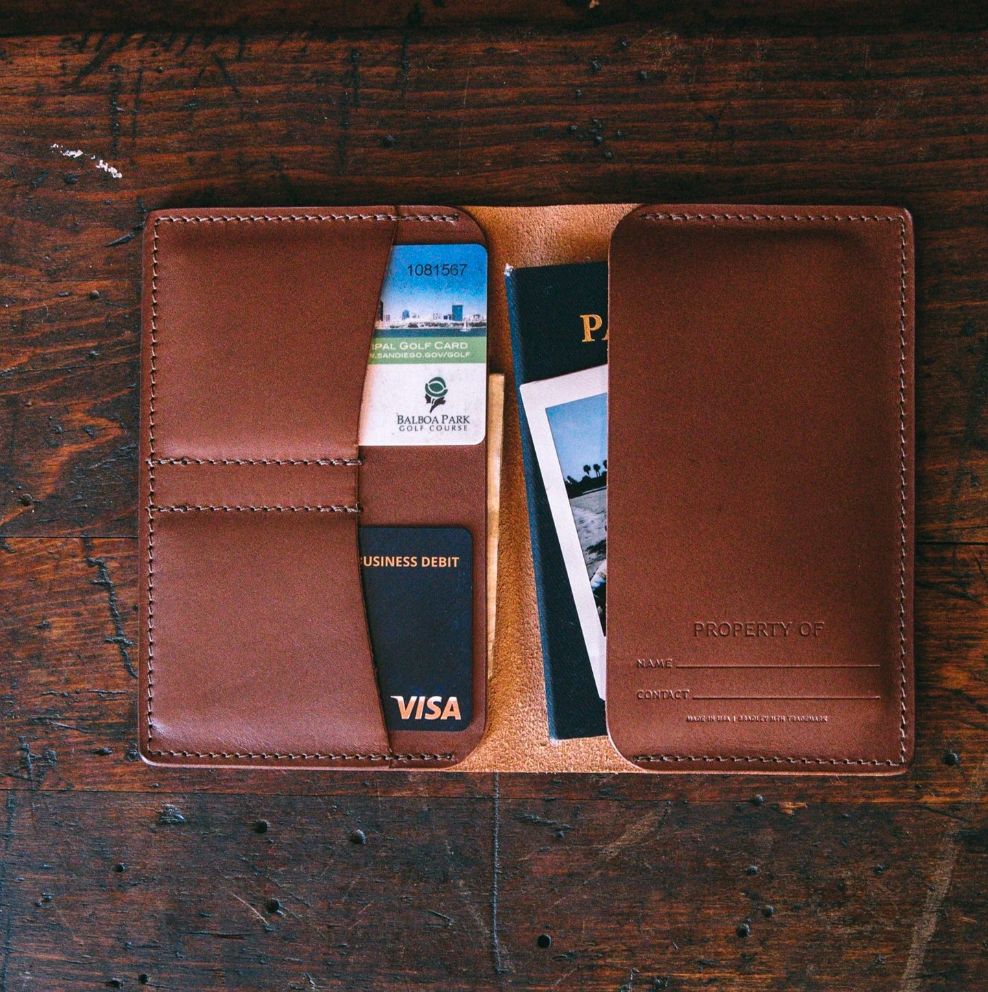 Charter Wallet - Brown – MUTTONHEAD