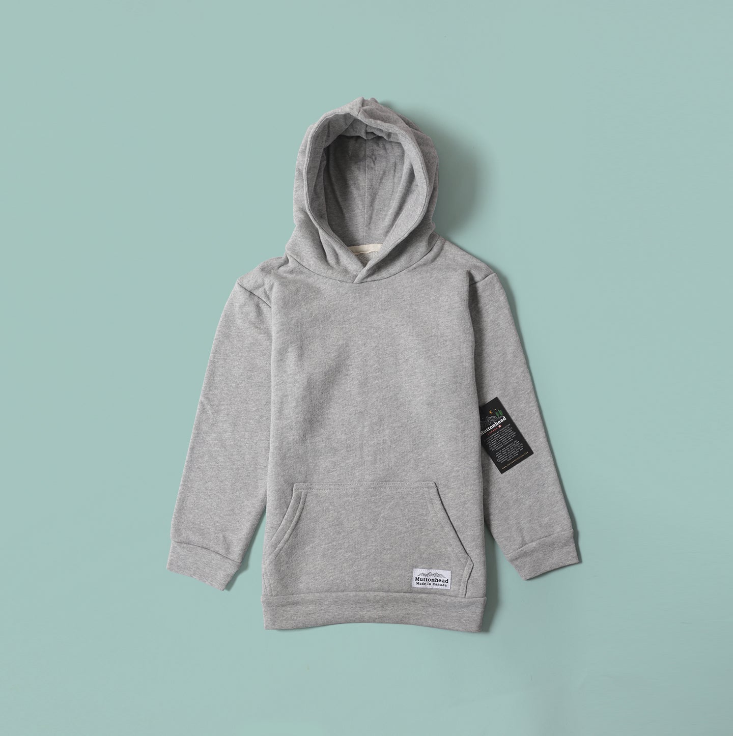 Pullover Cabin Hoodie - Washed Black – MUTTONHEAD