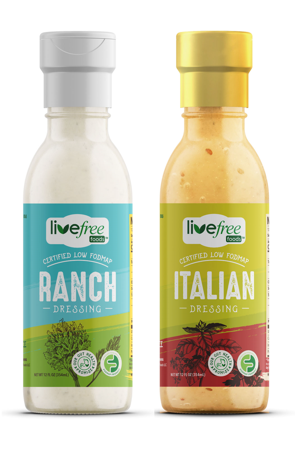 Shop Certified Low FODMAP Salad Dressings at Live Free Foods