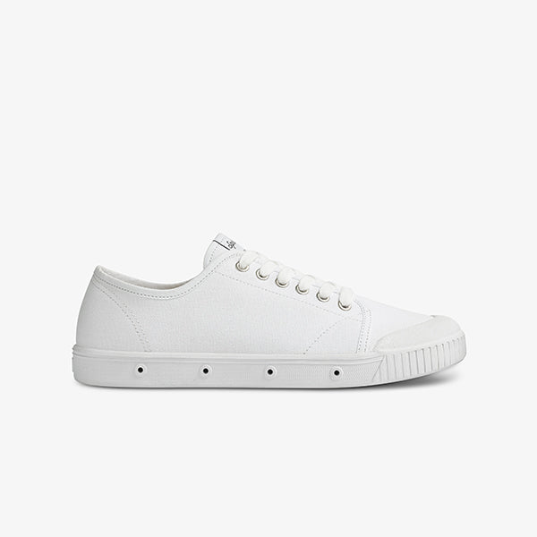 White Canvas Sneakers – Spring Court 