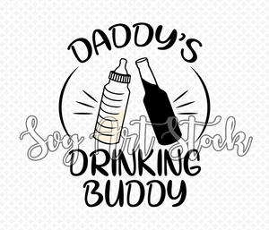 Free Free 206 Svg Cricut Daddy&#039;s Drinking Buddy Svg Free SVG PNG EPS DXF File