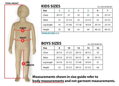 Sizes