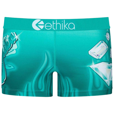 Ethika Womens Ethika Graphic Shorts - Womens Purple/Multi Size M