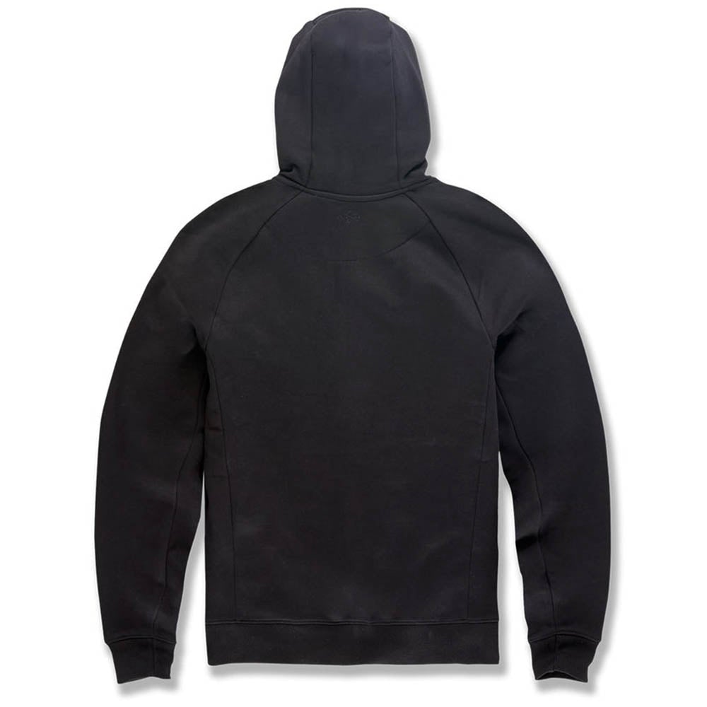 Jordan Craig Men Uptown Modern Basic Fleece Zip-Up Hoodie (Black)