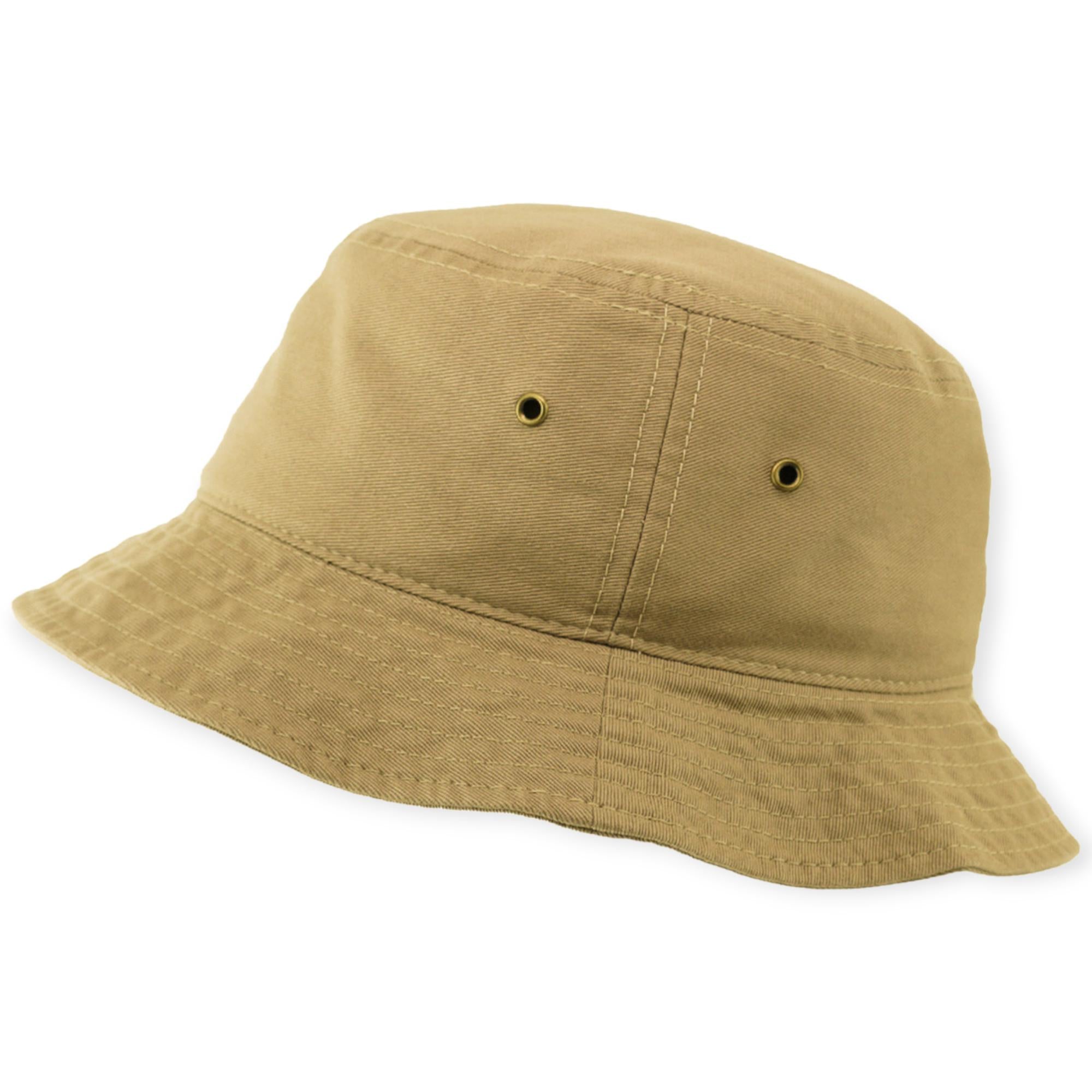 KB Ethos Fitted Solid Bucket Hat (Khaki)