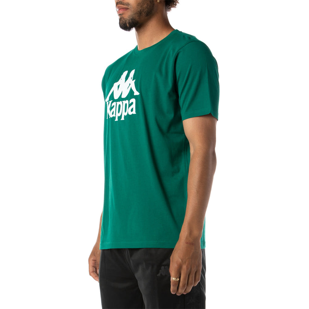 kappa T Shirt Authentic Estessi (Green)