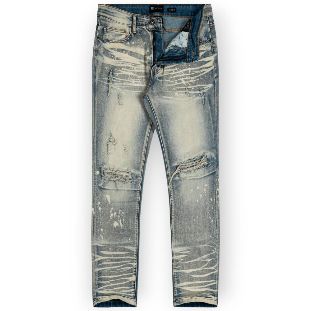 WaiMea skinny jeans Men Fit Pants (Antique Bleach)