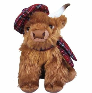 stuffed highland cow