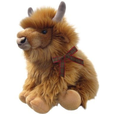 highland cow stuffed toy