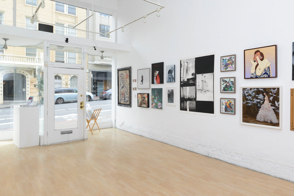 photo of gallery layout - Spoke Art San Francisco