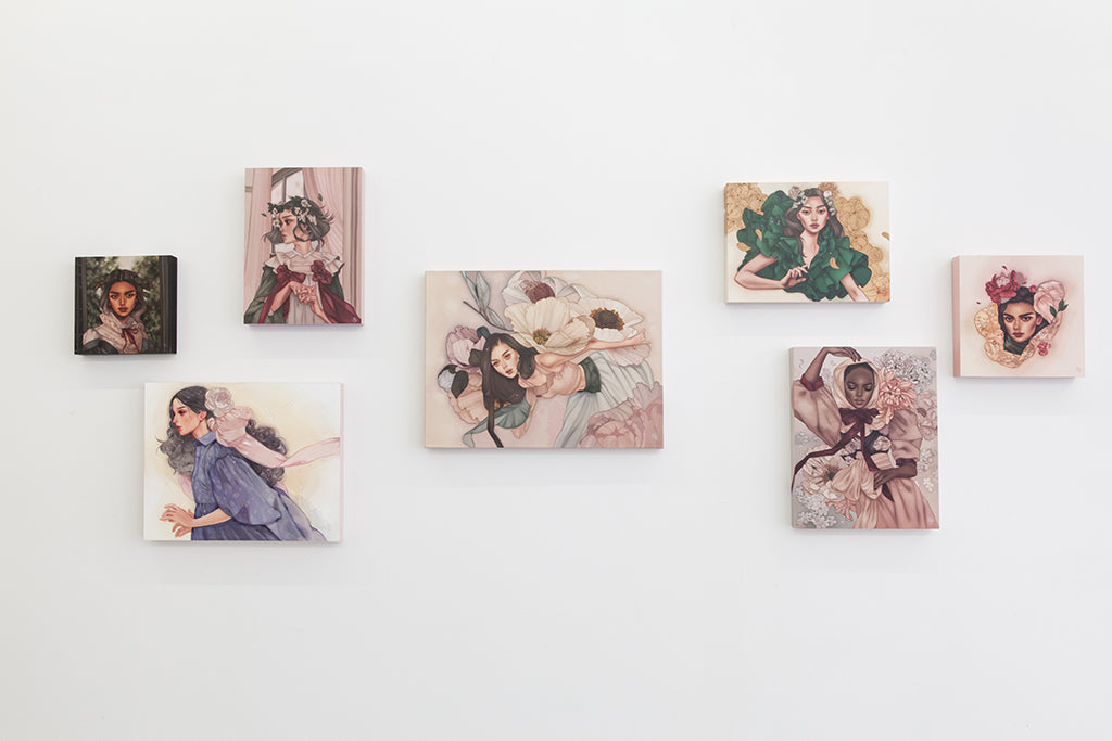 Kelsey Beckett Anemoia installation view at Spoke Art NYC