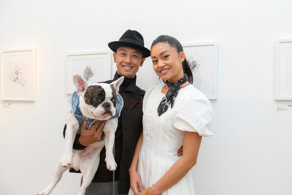 photo of JP Neang's opening night for Soul Flower at Spoke Art San Francisco