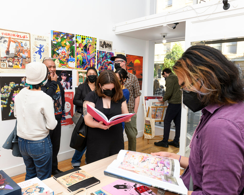 customers at opening night of "SUGO A Tribute to Japanese Animation" 