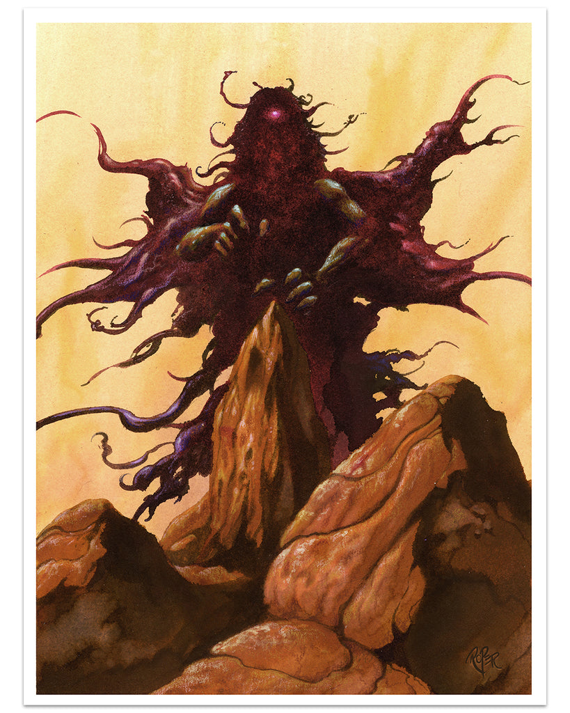 Arik Roper Cyclopean Desert Spirit limited edition print