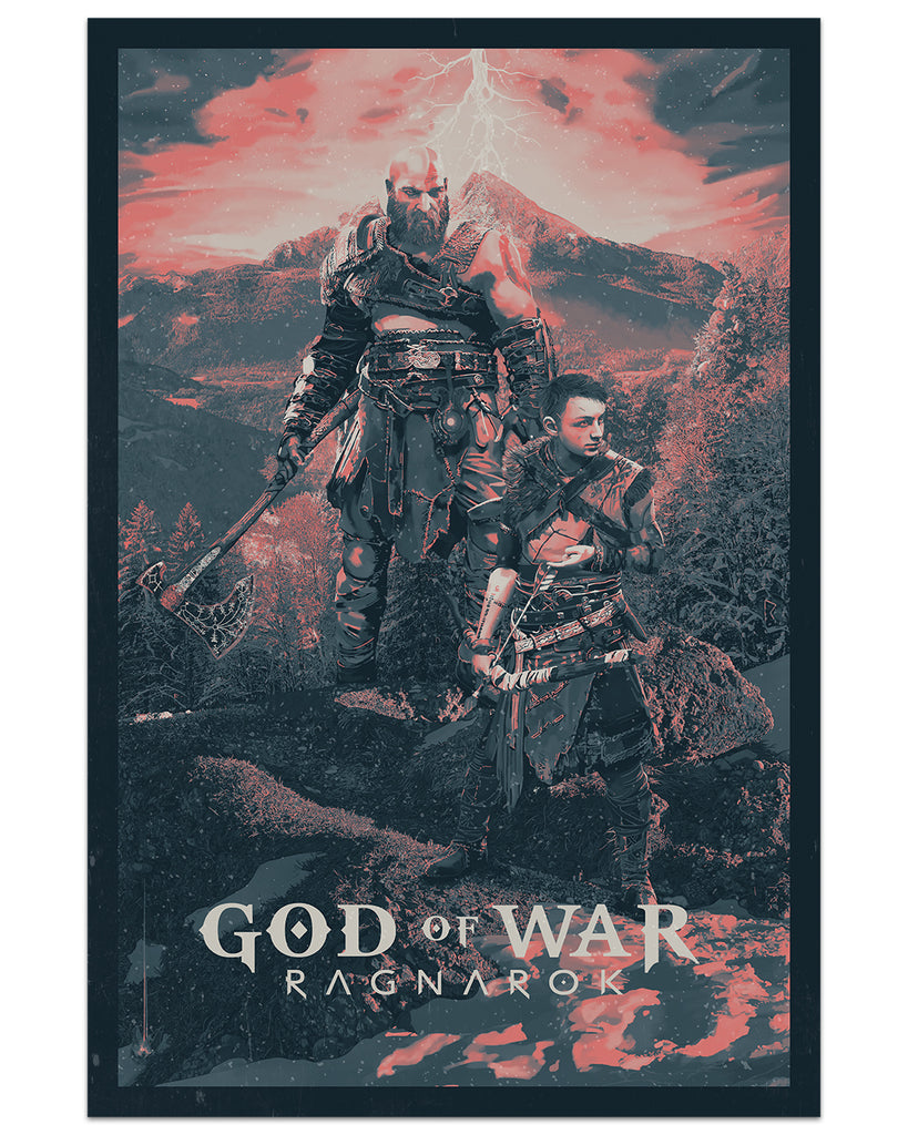 Dakota Randall God of War screen print