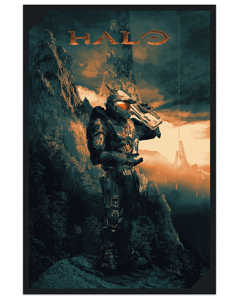 Dakota Randall "Halo" screen print for WonderCon 2023