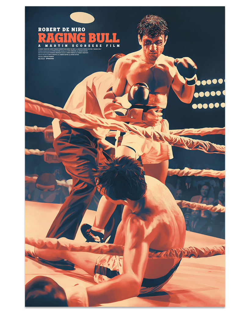 Dakota Randall Raging Bull NYCC exclusive movie print