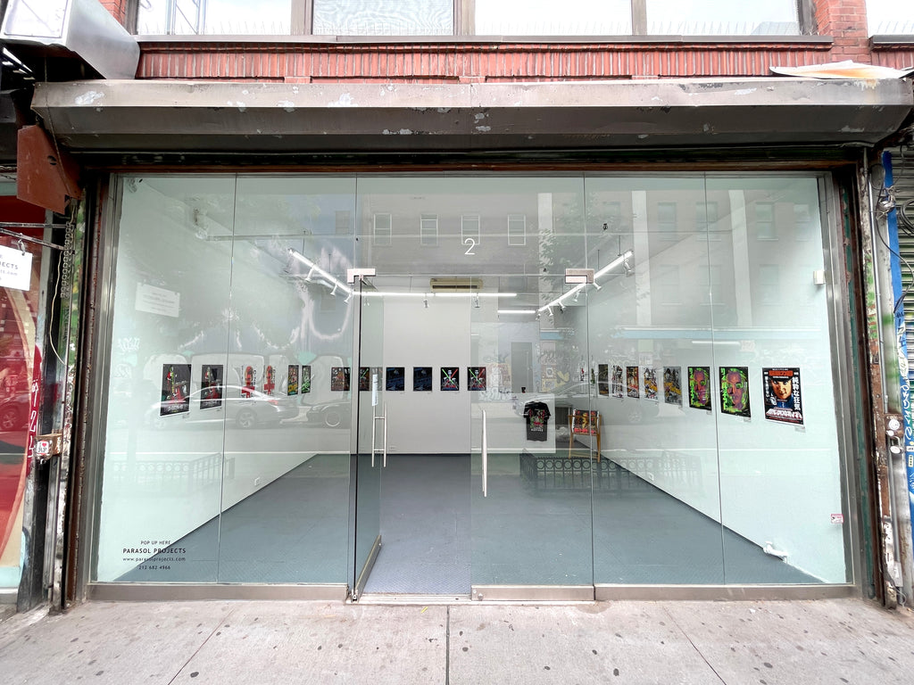 Installation view of Rucking Fotten art exhibition at Spoke Art Gallery.