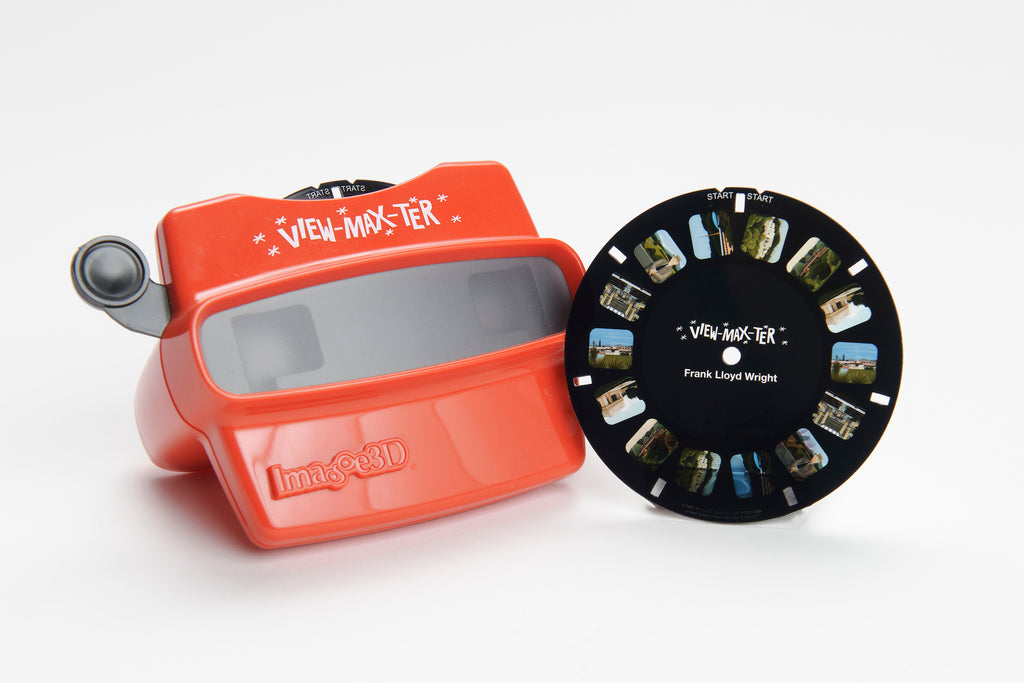 Max Dalton View-Max-Ter 3-D viewer with Frank Lloyd Wright reel