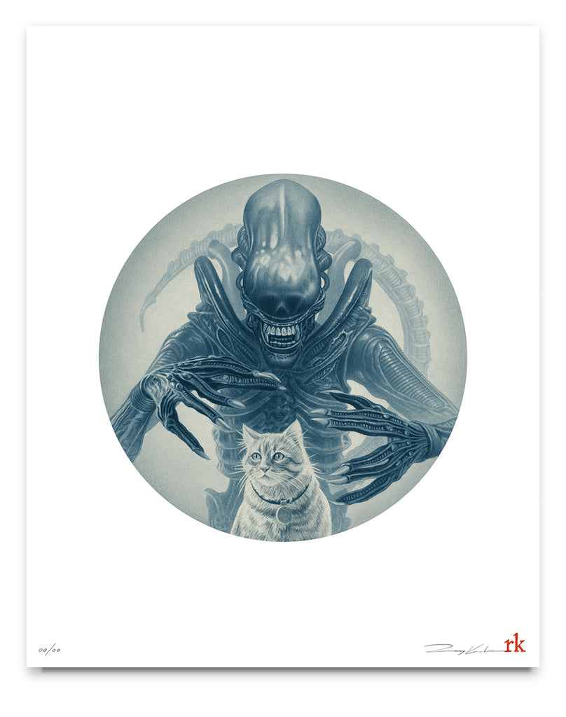 Rory Kurtz Xeno I C2E2 Alien exclusive limited edition print